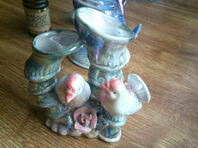 Dekorace - Ptáčci (vázička)