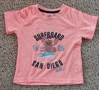 Tričko s krátkým rukávem vel. 92/104 cm (24 - 36 měsíců)