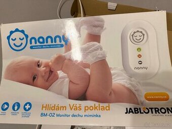 Jablotron nanny BM-02 monitor dechu