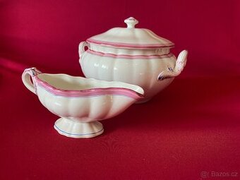 mísa stará porcelánová mísa omáčník staré nádobí porcelán