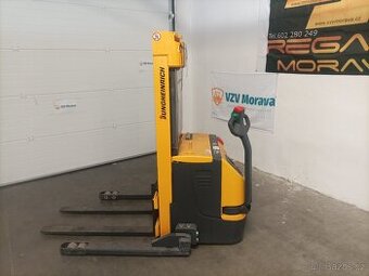 Ručně vedený vysokozdvižný vozík JungHeinrich EJC B14 Aku