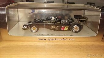 F1 Lotus 77 Ford #6 Gunnar Nilsson 1976 Monaco GP Spark 1:43
