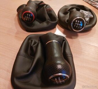 Nové hlavice řadící páky.