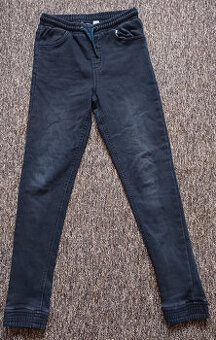 Džíny zateplené vel.164 - 1