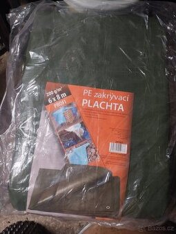 Zakrývací plachta Profi 6x8m