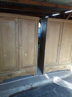 Prodam dve parove celomasivni skrine krasny stav - 1