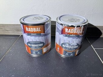 Radbal profi rychleschnoucí barva na radiatory, bílá