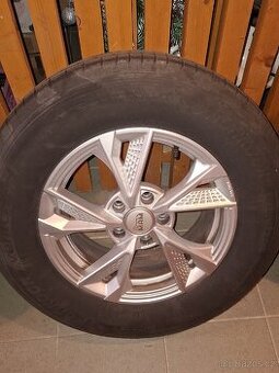ALU 16” 5x114.3 + Hankook + TPMS Mitsubishi – jako nové
