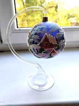 Luxusní vánoční koule se stojankem