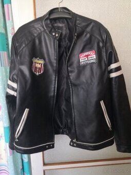 Sportovní bunda koženková