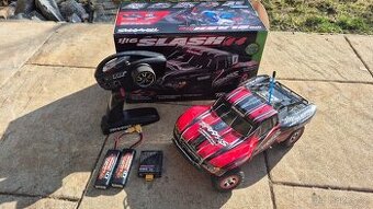 Traxxas Slash 1:16, v podstate nove/nejezdene