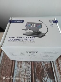 Dokovací stanice s chlazením pro HANDHELD