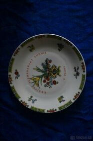 Porcelánový talíř pamětní