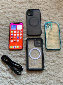 Apple Iphone 12 - 256GB - Red - KRÁSNÝ TELEFON