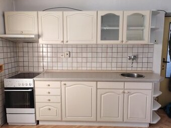 Kuchyňská linka Koryna - vanilková (bílá)