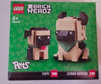 Nové LEGO BrickHeadz 40440 Německý ovčák