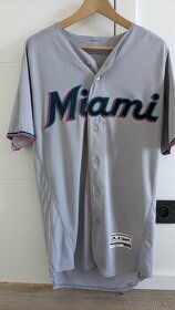 MLB Authentic Miami Marlins Road Jersey