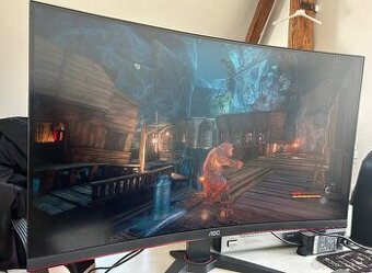 31,5" AOC CQ32G2SE Gaming – QHD, 165Hz, Curved
