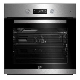 Trouba Beko BIM22302X, teleskopy, 3D pečení, horkovzduch