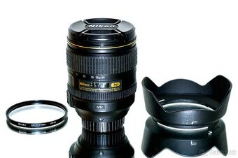 Nikon AF-S 24-120 mm f/4 ED VR + UV Kenko 77 TOP STAV