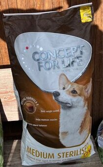 Granule pro psy - Concept for Life Medium Sterilised 12kg