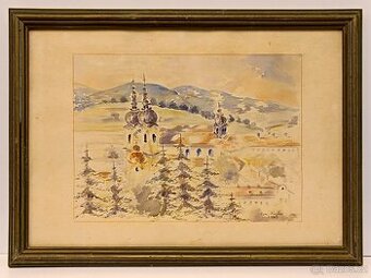 Obraz Roman Kapka, Velehrad 1943, 34x47