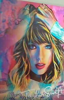 Taylor Swift holografický obraz