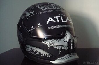 Prodám helmu Ruroc Atlas Platinum Ronin 2.0