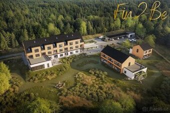 Prodej bytu 2+kk, 58m2 s terasou 13m2, Černá v Pošumaví - Li