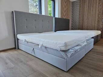 Luxusní postel Boxspring 180x200 cm