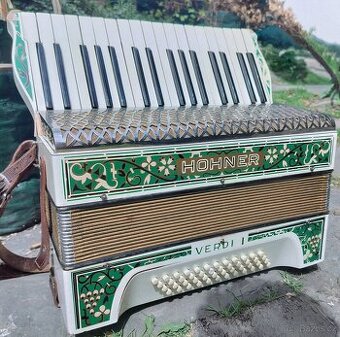 Pianová harmonika - akordeon - Hohner Verdi I