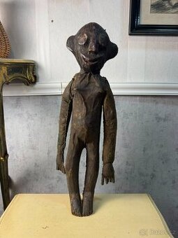 Africká kožená rituální figura (605070)
