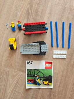 LEGO 167 Loading Ramp and Car Transport Wagon Trains