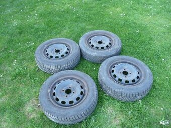 ZIMNÍ PNEU + DISKY 175/65R14 FIRESTONE , FORD 14"