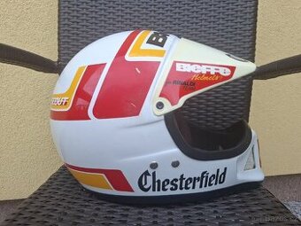 Bieffe Chesterfield retro motokros přilba
