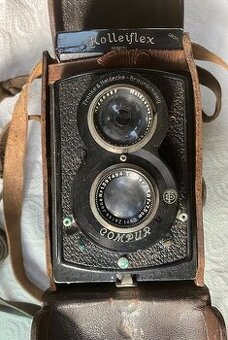 Rolleiflex rané série Carl Zeiss Compur