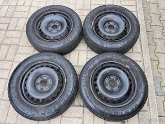 4x plechové kola 5x114 R15 Renault, Dacia, Nissan