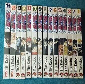 Prodám mangu Bleach směs 15 knih v čj