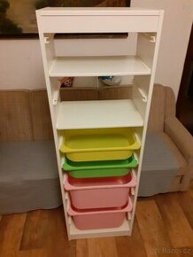 Ikea úložná sestava Trofast včetně boxů a poliček