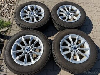 4x al kola 5x120 16 + pneu letní 215/65 R16C