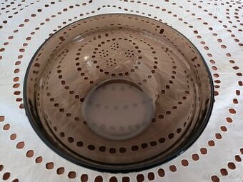 MISKA - VÍNOVÁ BARVA - SILNÉ SKLO - 17 CM - 1