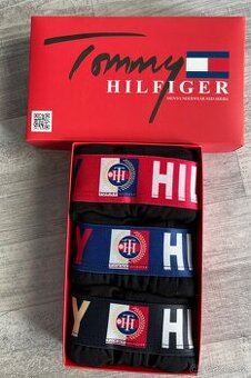 Boxerky Tommy Hilfiger v krabičce velikost L 3 kusy - 1