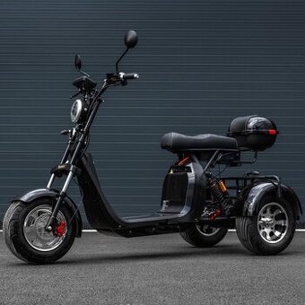 Elektrická tříkolka Leramotors C5, černá