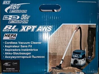 Aku vysavač AWS LXT 2x18V Makita DVC867LZX4
