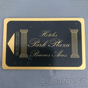 Hotelová parkovací karta z Brazílie - 1