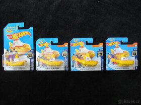 Hot Wheels The Beatles Yellow Submarine Žlutá ponorka - 1