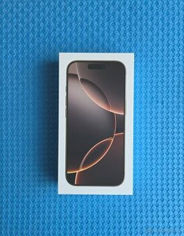 iPhone 16 Pro 128GB Desert NOVÝ NEROZBALENÝ