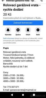 Rolovací vrata