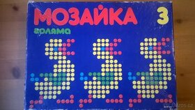 Retro mozaika hříbečková - 1