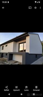 Rodinný dům Tuchlovice-Srby probíhající rekonstrukce
